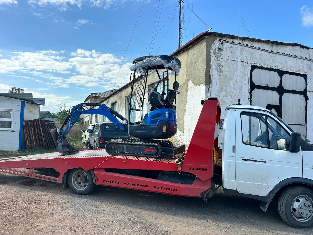 Эвакуация легковой машины